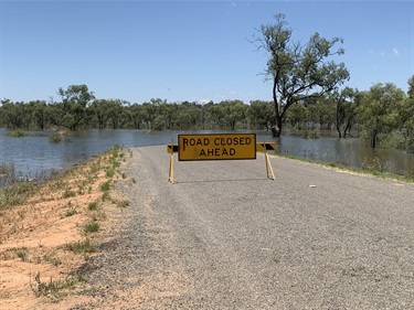 Some back roads closed