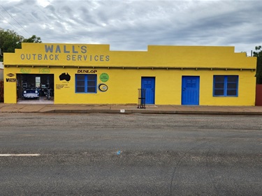 Wilcannia Old Garage Building