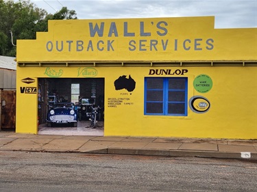 Wilcannia Old Garage Building