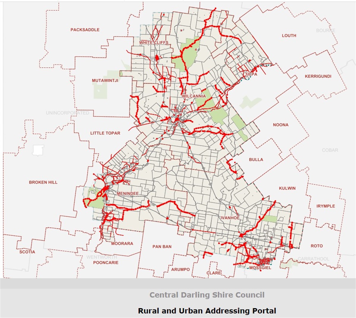 Road Naming Project Update Central Darling Shire Council