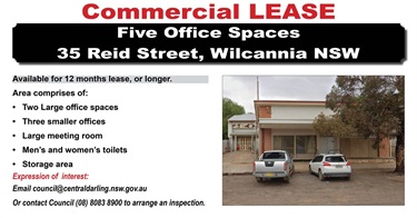 Wilcannia Office Space Reid Street